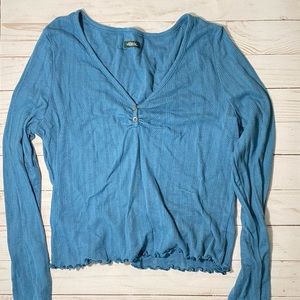 Wild fable blue long sleeve